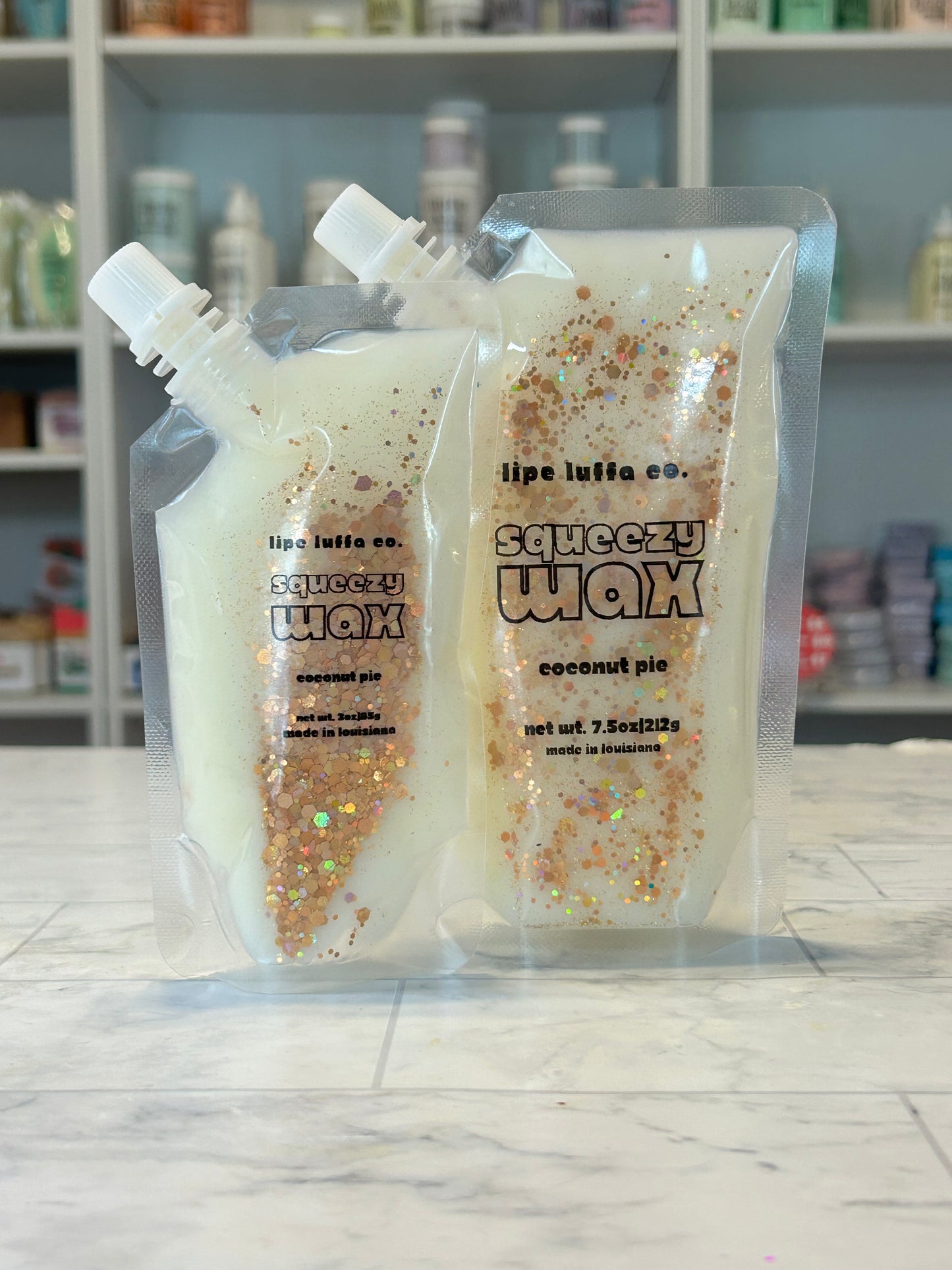 Coconut Pie Squeezy Wax
