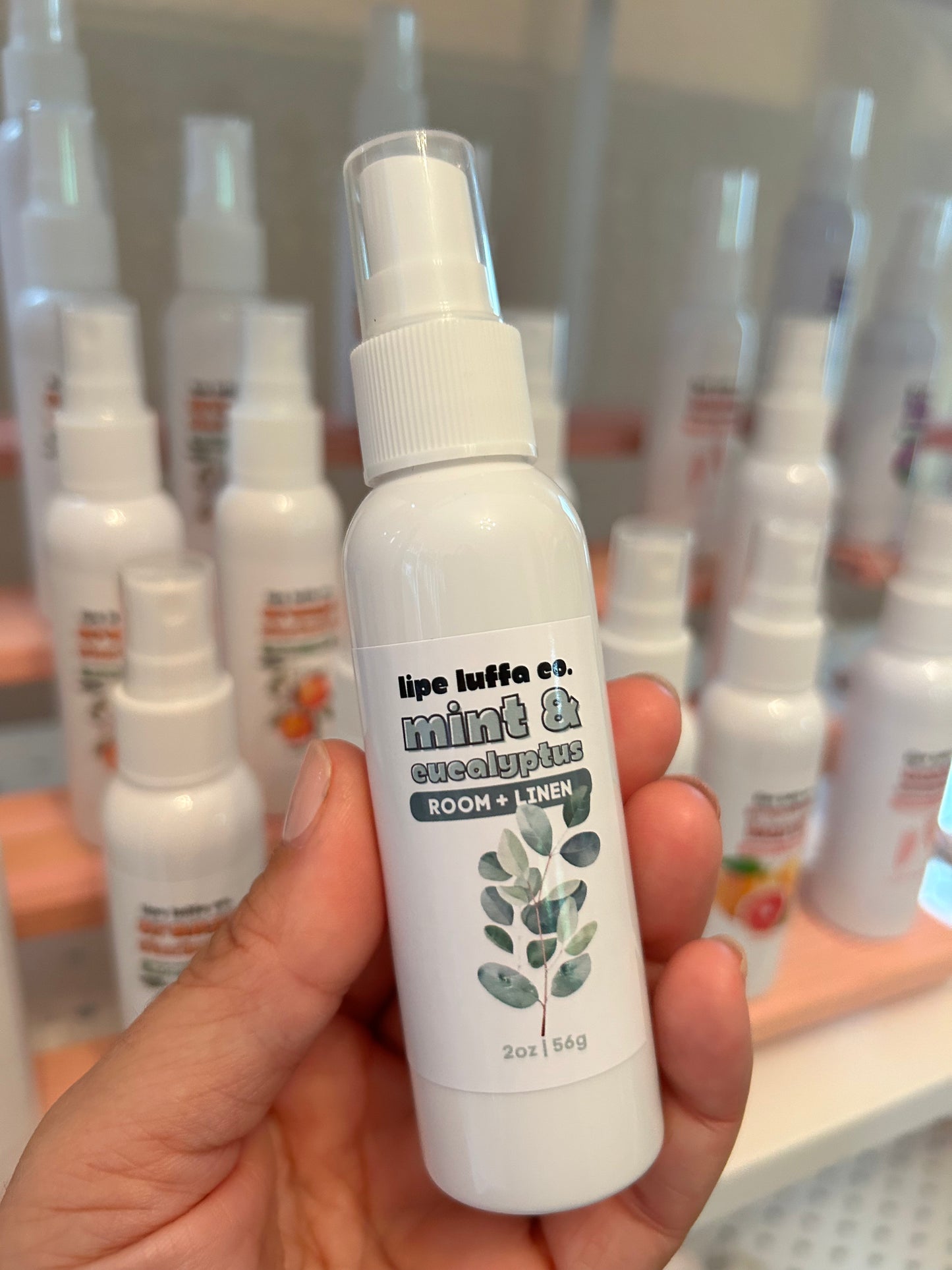Fresh Mint & Eucalyptus Room + Linen Spray