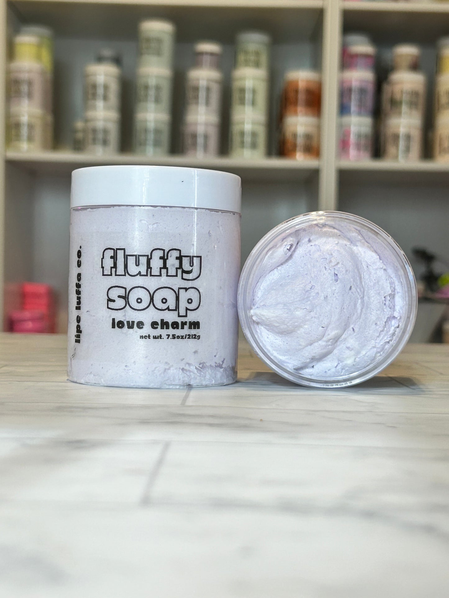 Love Charm Fluffy Soap