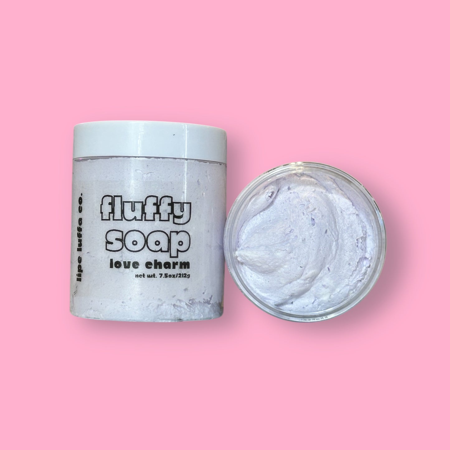 Love Charm Fluffy Soap