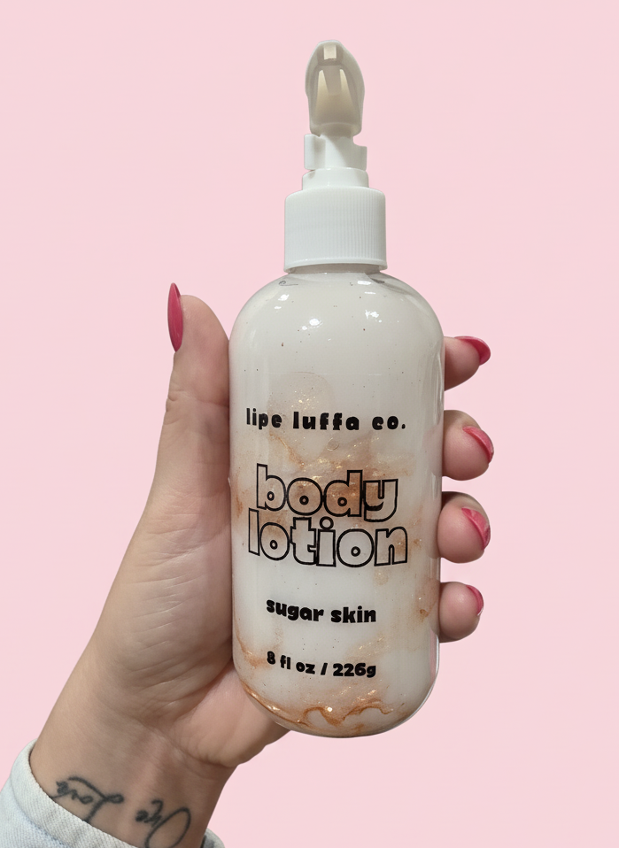 SugarSkin Cloud Lotion | Vanilla Skin Dupe Body Moisturizer – Lipe Luffa Co.