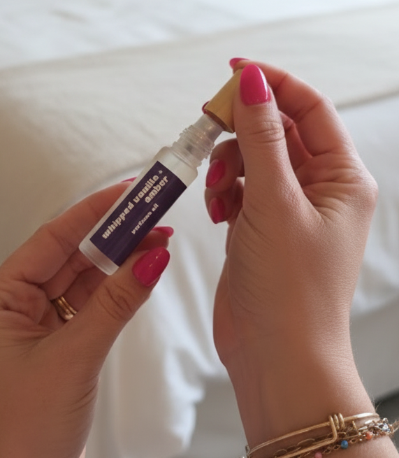 Whipped Vanilla + Amber Perfume Roller – Roll-On Fragrance Oil | Lipe Luffa Co.