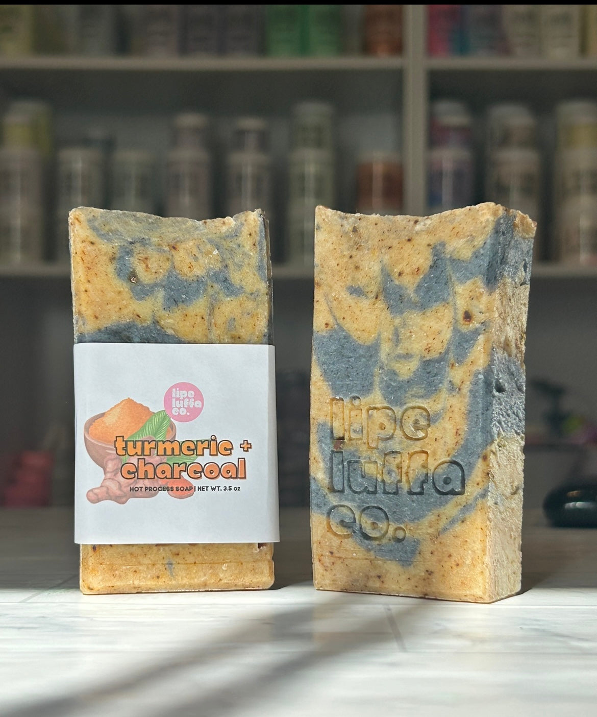 Turmeric & Activated Charcoal Artisan Soap