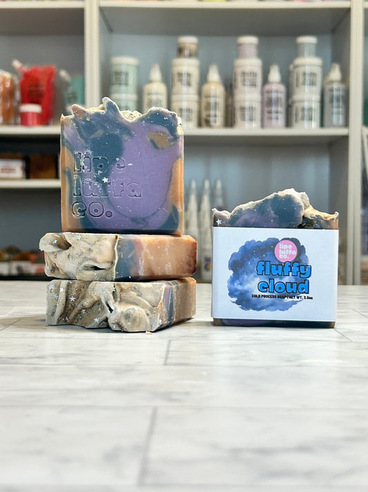 Fluffy Cloud Artisan Soap