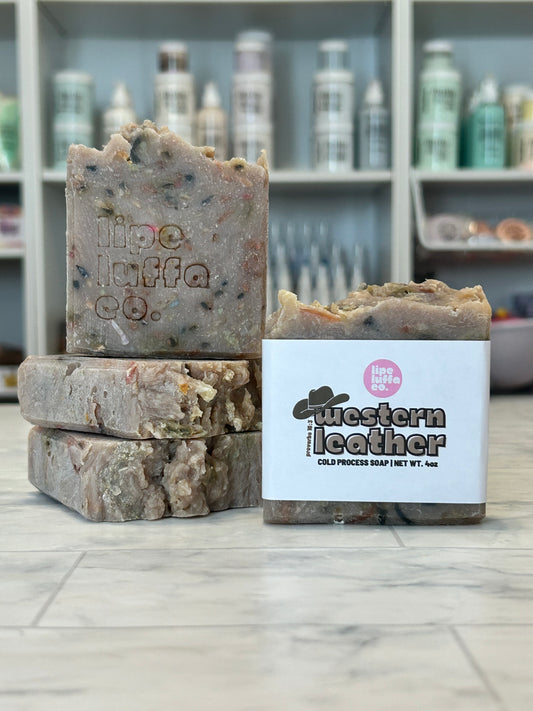 Western Leather Artisan Soap