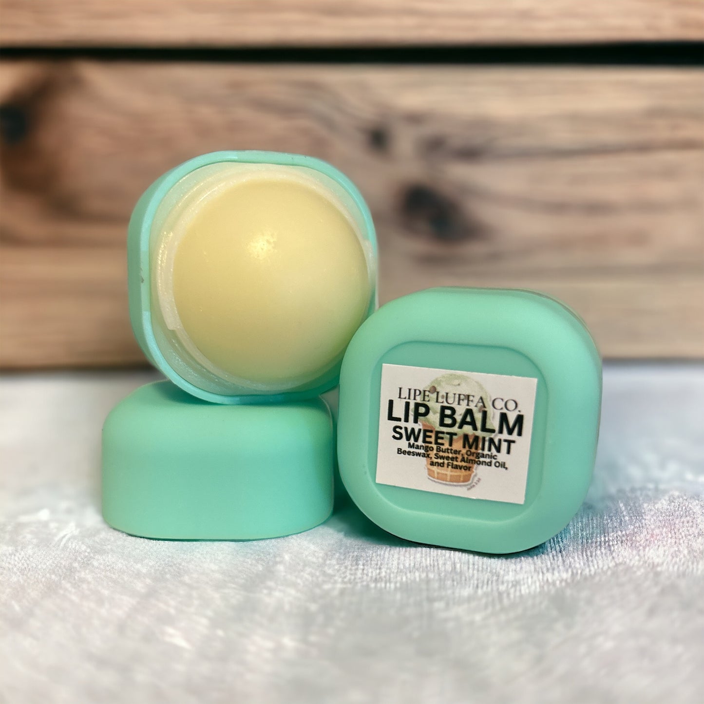 Sweet Mint Round Lip Balm