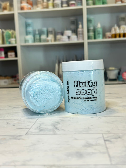 Brandi’s Beach Day Fluffy Soap