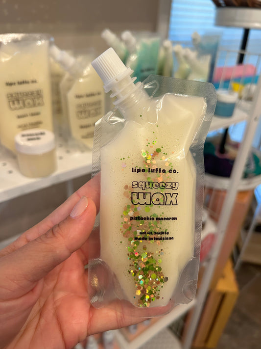 Pistachio Macaron Squeezy Wax