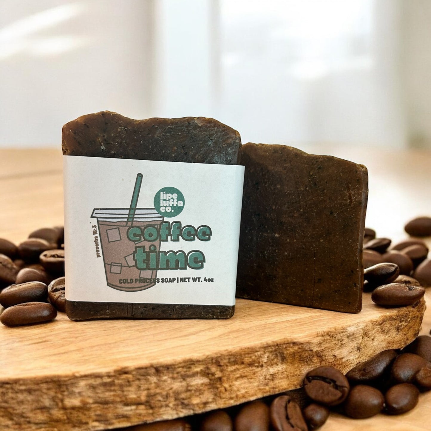 Coffee Time Exfoliating Artisan Soap