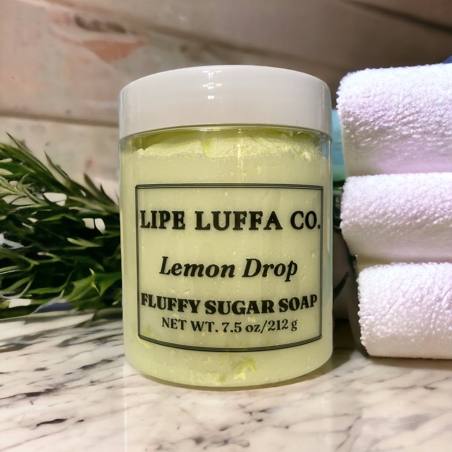 Lemon Drop Fluffy Sugar Soap