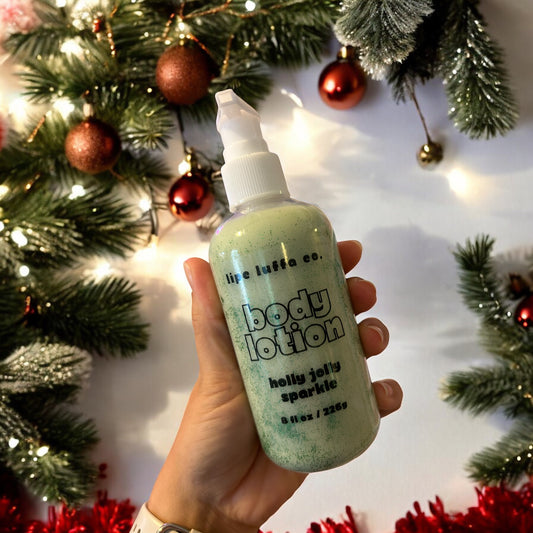 Holly Jolly Sparkle Lotion