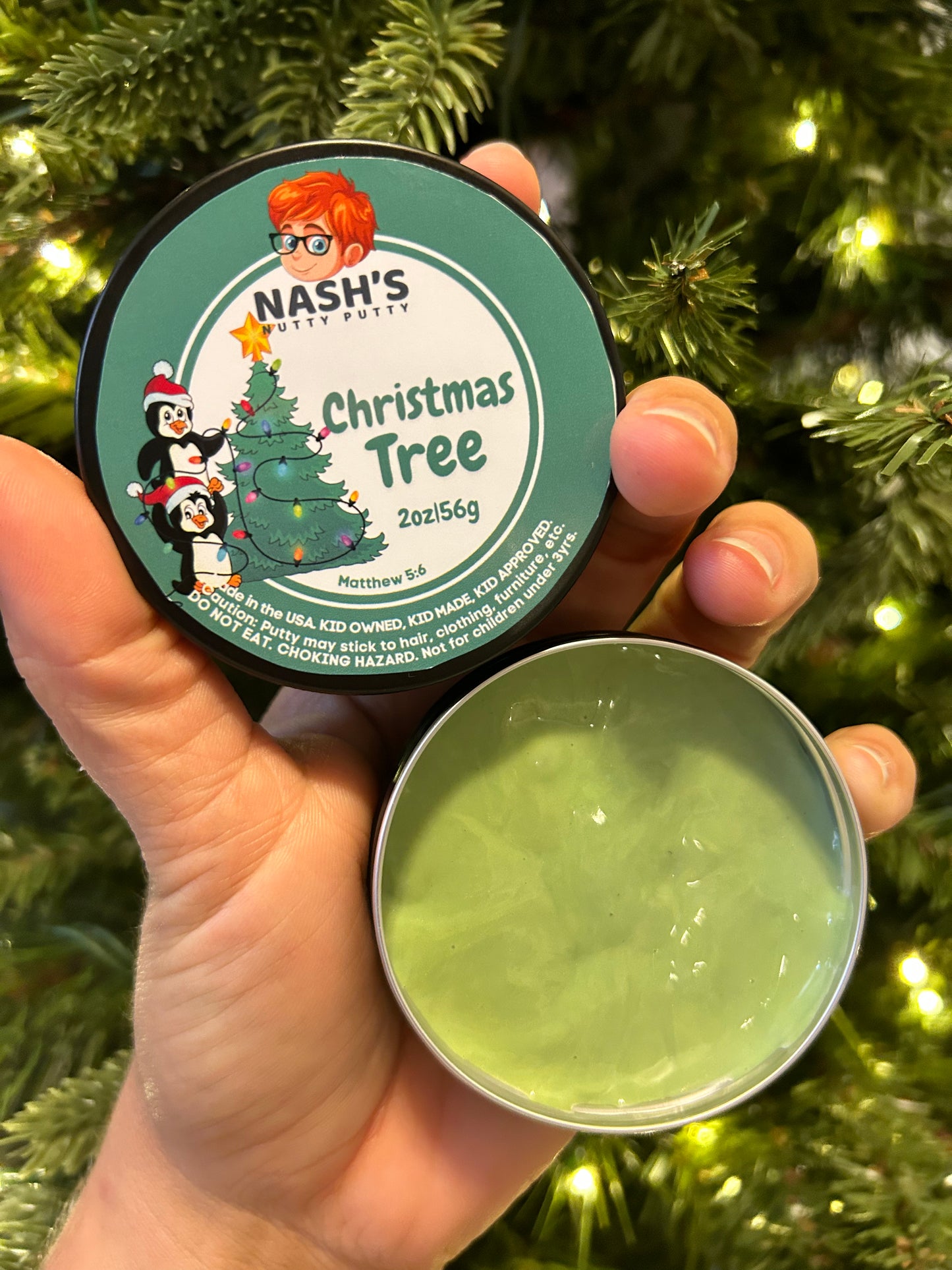 Nash’s Nutty Putty - Christmas Tree