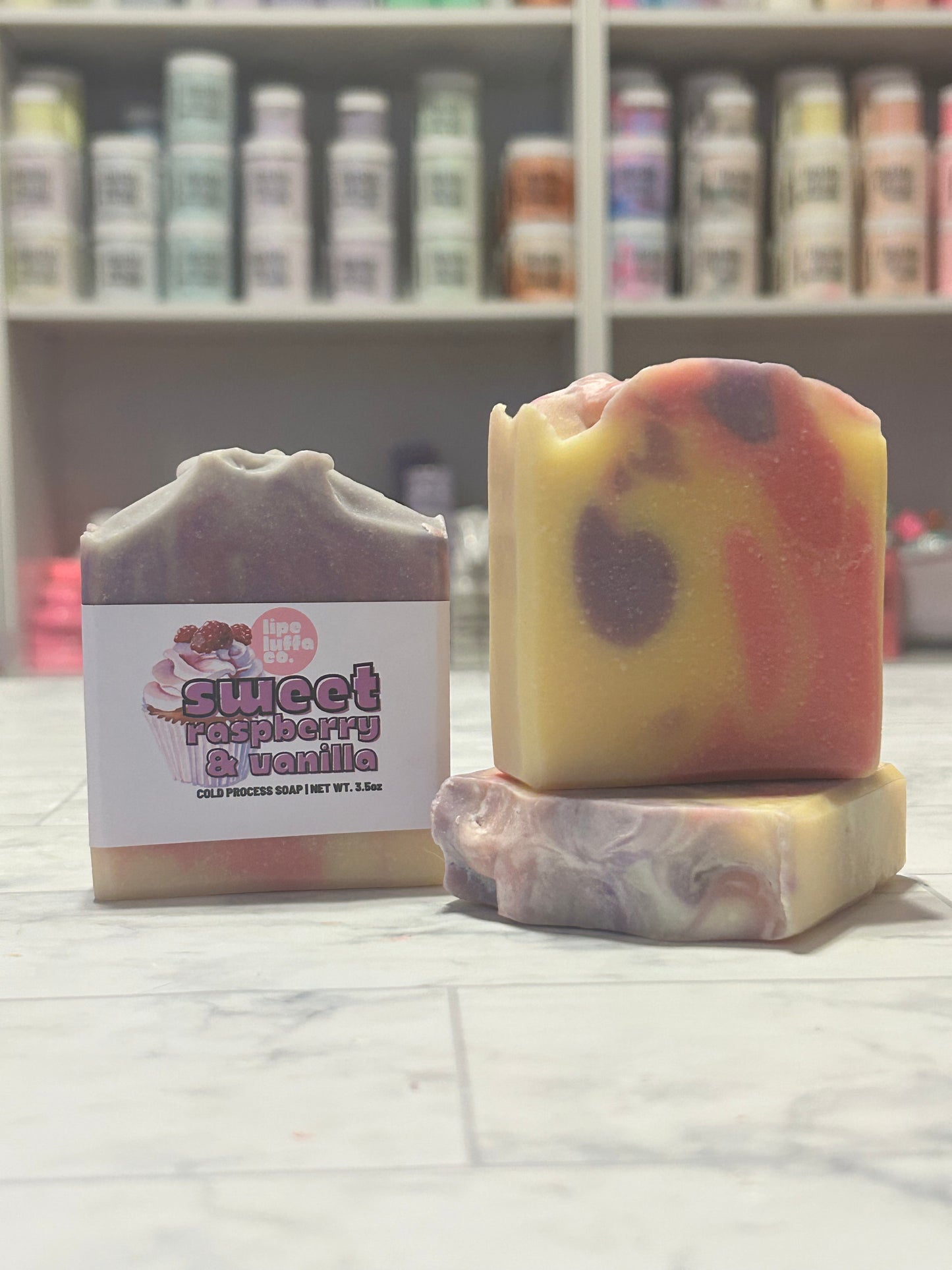 Sweet Raspberry & Vanilla Artisan Soap