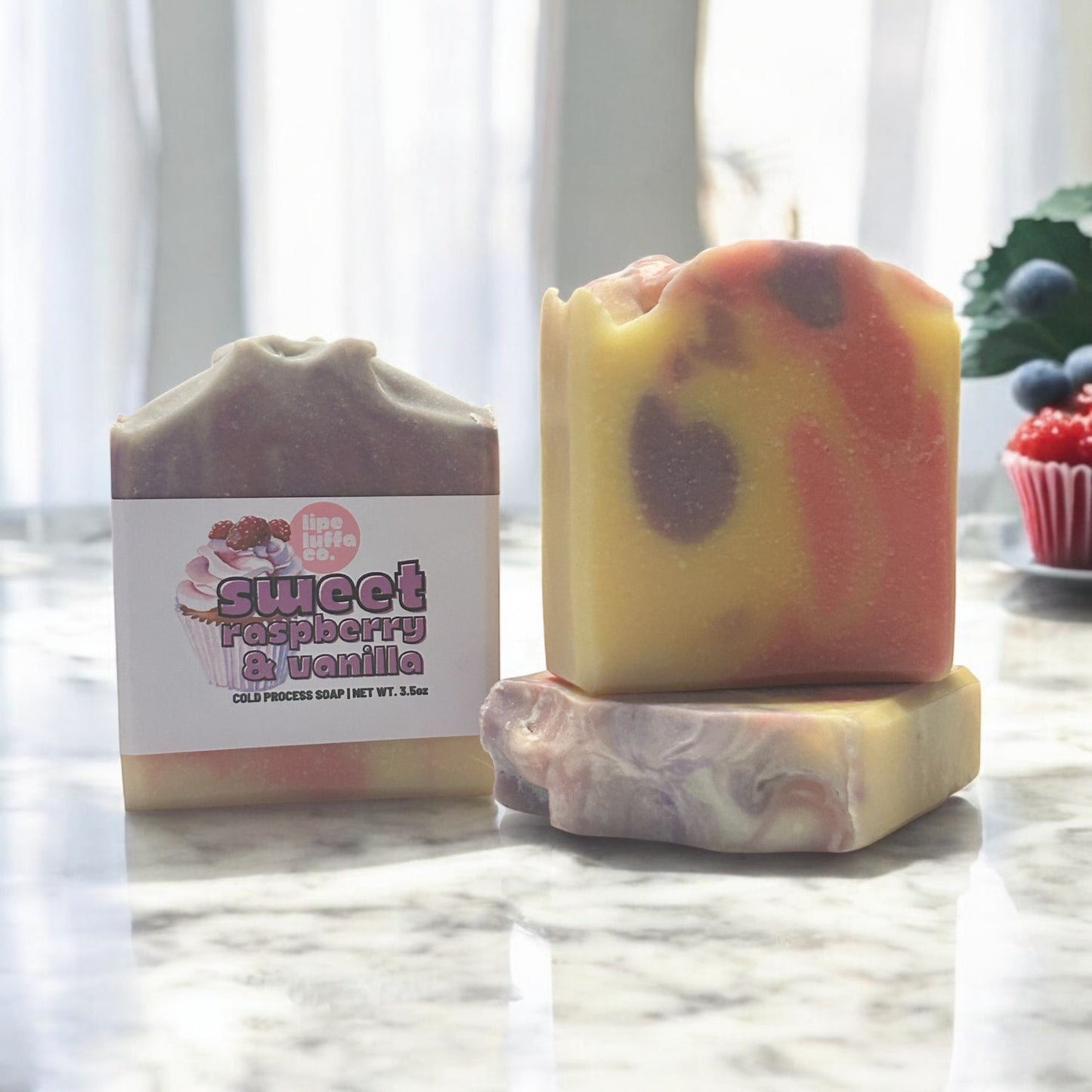 Sweet Raspberry & Vanilla Artisan Soap