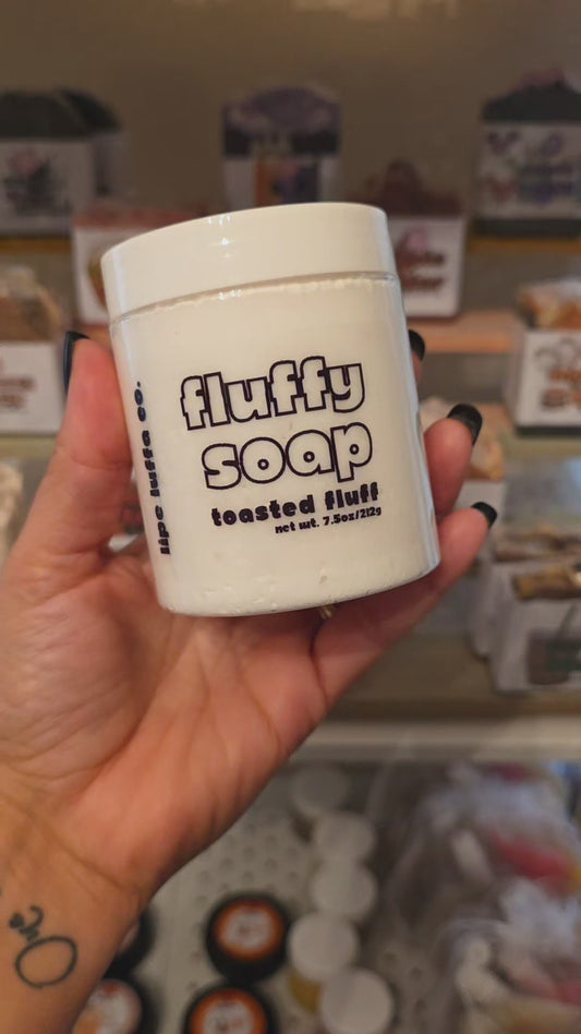 Toasted Fluff Fluffy Soap
