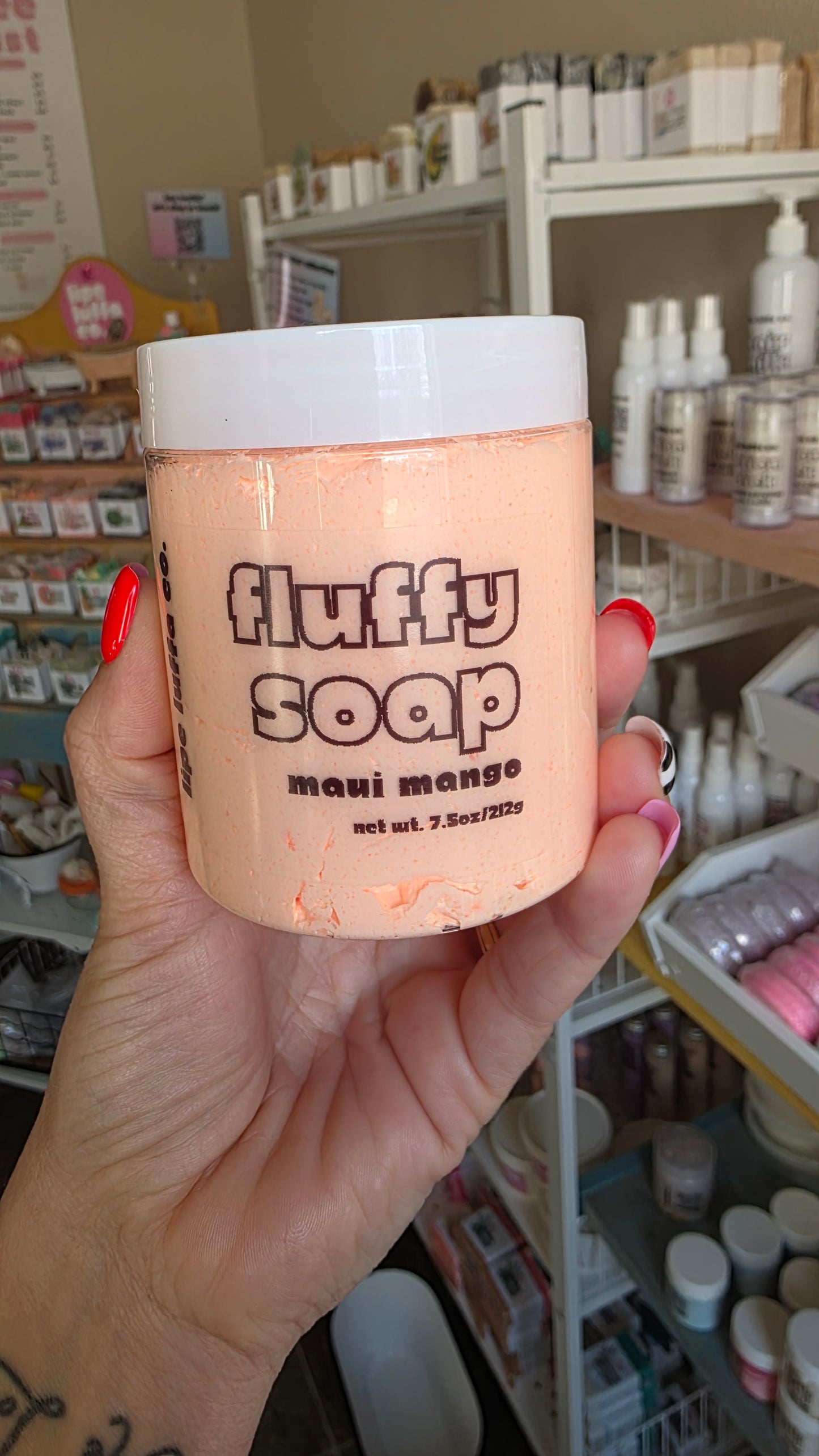 Maui Mango Fluffy Soap