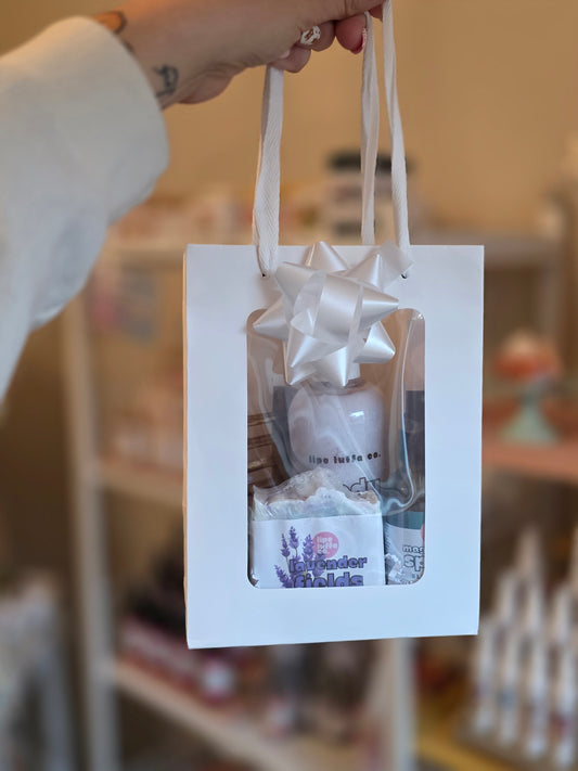 Holiday Self-Care Gift Set – Serenity Set- Lavender | Christmas Spa Gift for Her