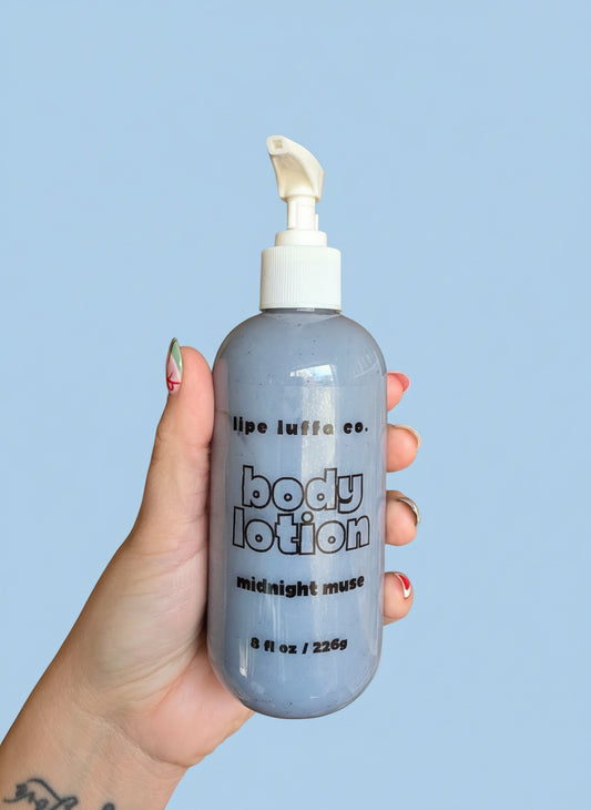 Midnight Muse Soft Cloud Lotion | Black Raspberry, Warm Vanilla, Delicate Rose Pedals | Dark Kiss Dupe