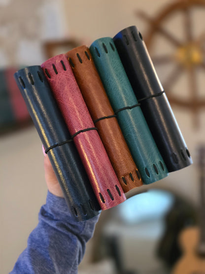 Passport Traveler Leather Journal – Handmade by Life Leather Goods