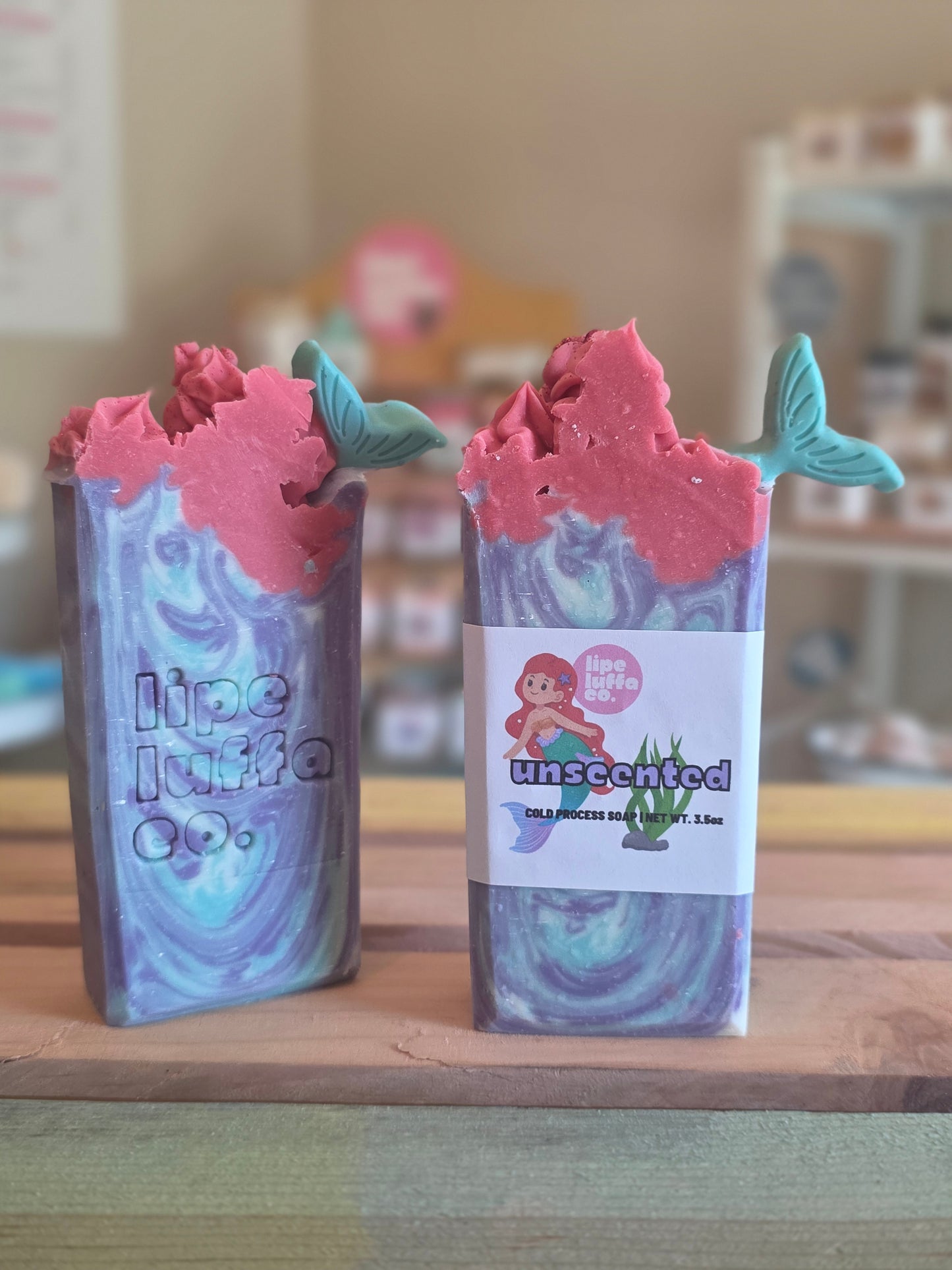 Mermaid Unscented Artisan Soap