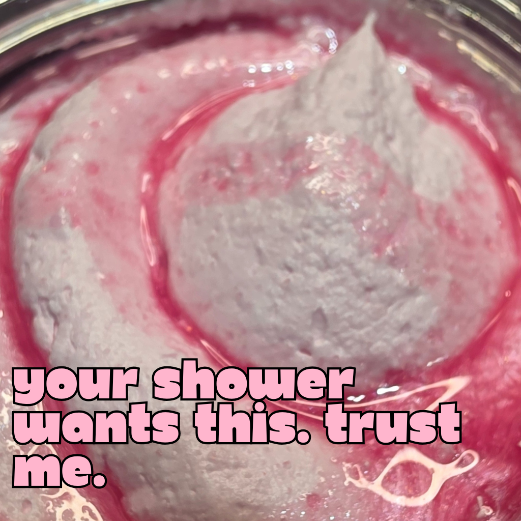 Rose Gold Fluffy Soap— Whipped Body Wash • Holiday Self-Care Treat