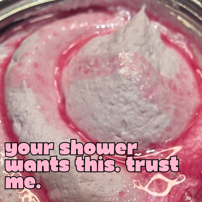 Rose Gold Fluffy Soap— Whipped Body Wash • Holiday Self-Care Treat