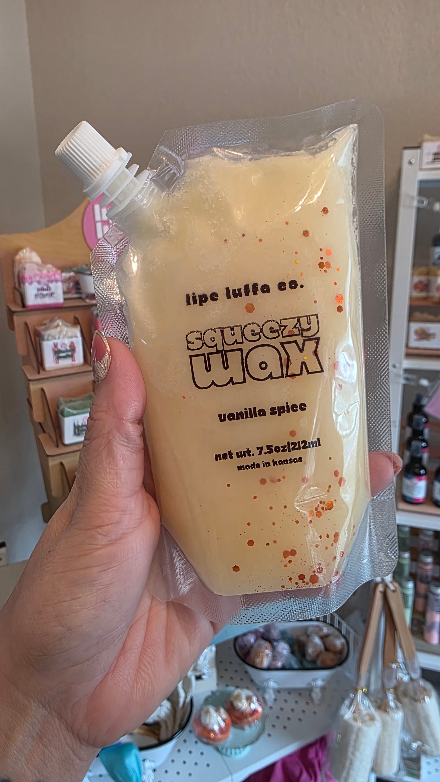 Spiced Vanilla Squeezy Wax