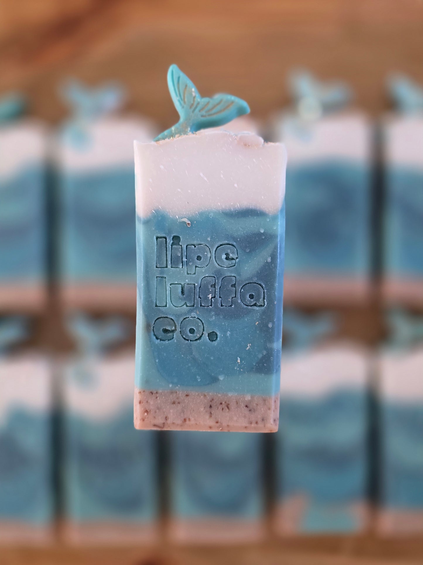 Mermaid Lagoon Artisan Soap | Floral Fruity Soap Bar | Lipe Luffa Co.