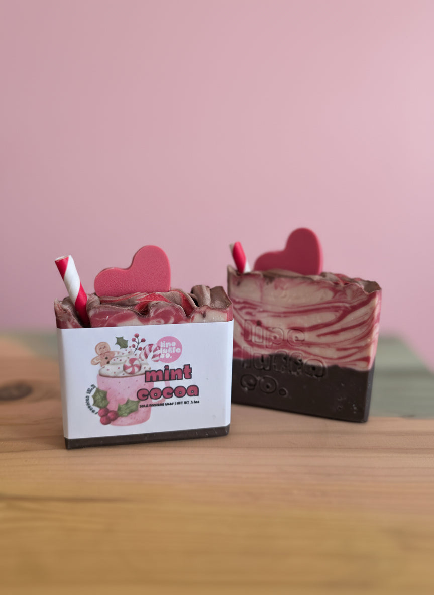 ☕️Mint Cocoa Artisan Soap