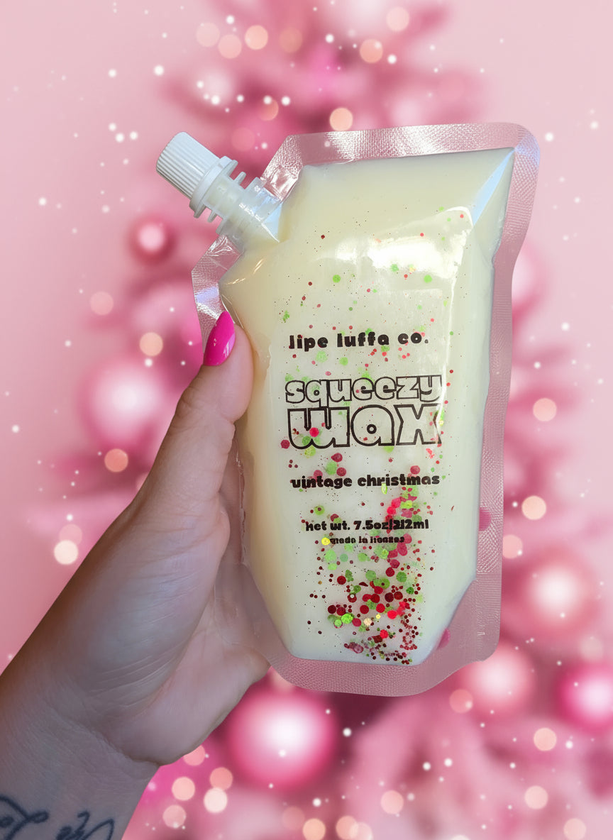 Vintage Christmas Squeezy Wax