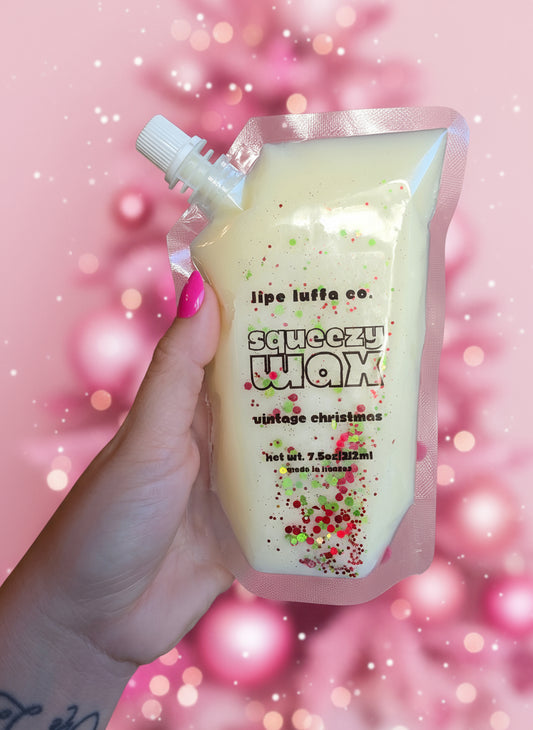 Vintage Christmas Squeezy Wax