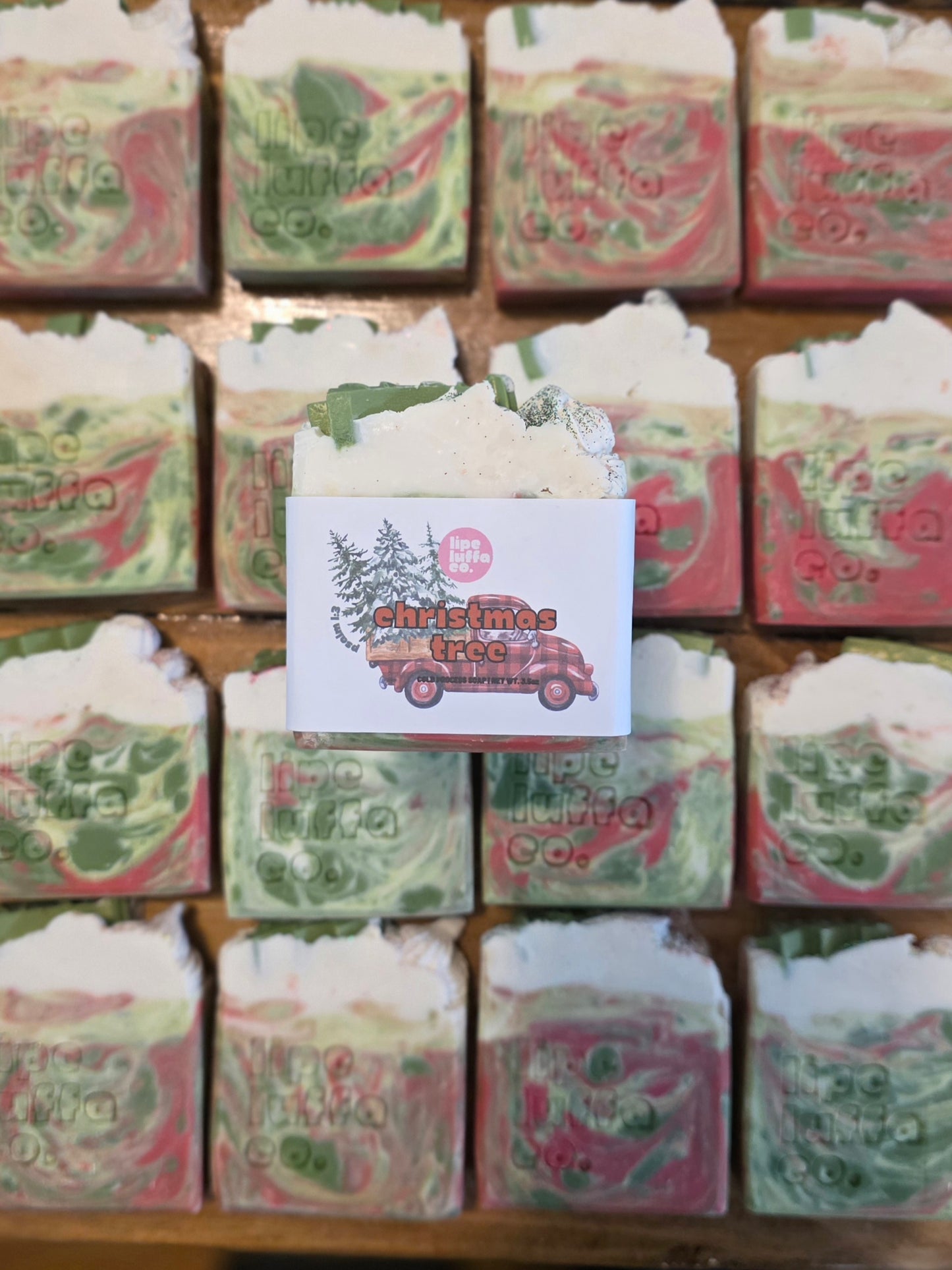 Christmas Tree Artisan Soap