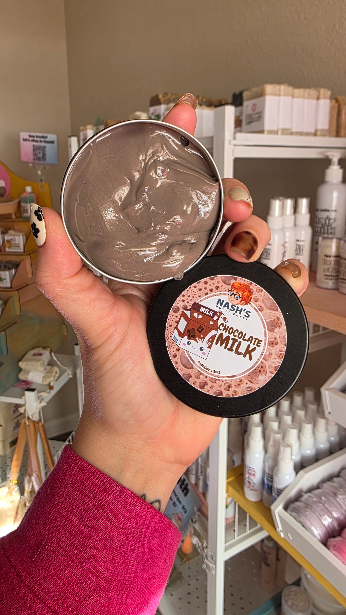 Chocolate Milk Nutty Putty