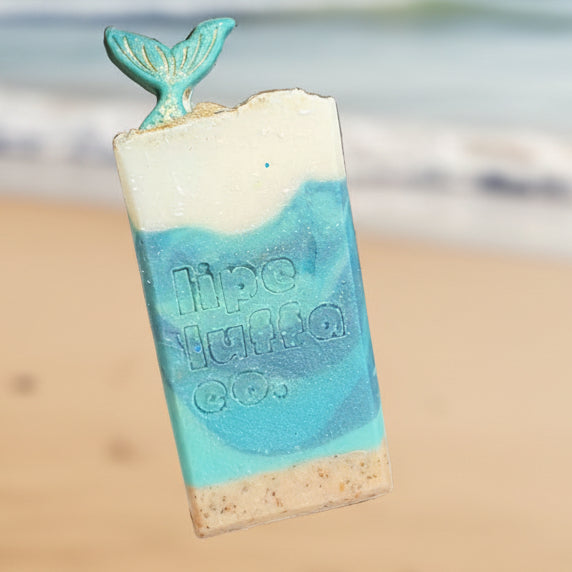 Mermaid Lagoon Artisan Soap | Floral Fruity Soap Bar | Lipe Luffa Co.