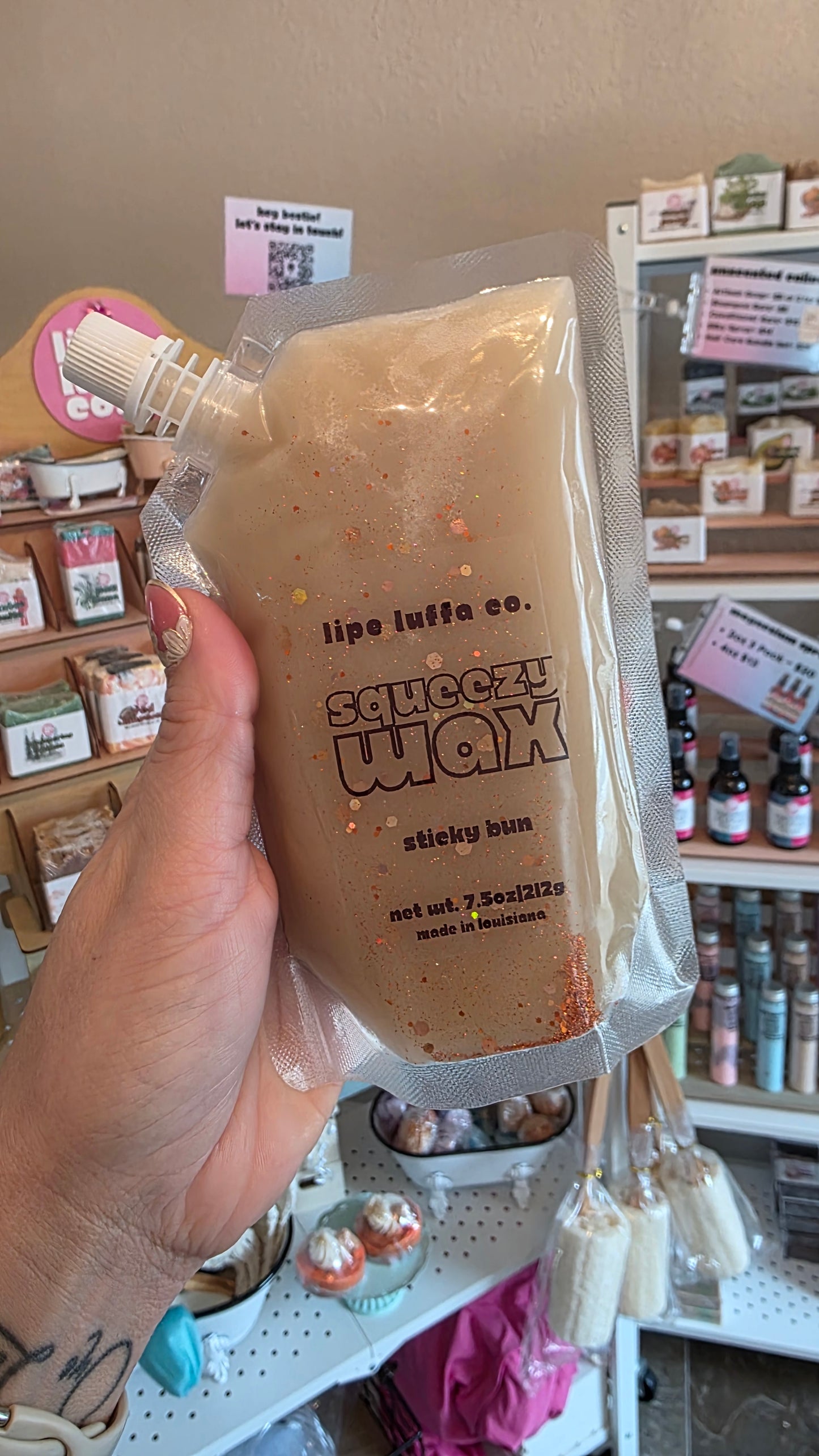 Sticky Buns Squeezy Wax