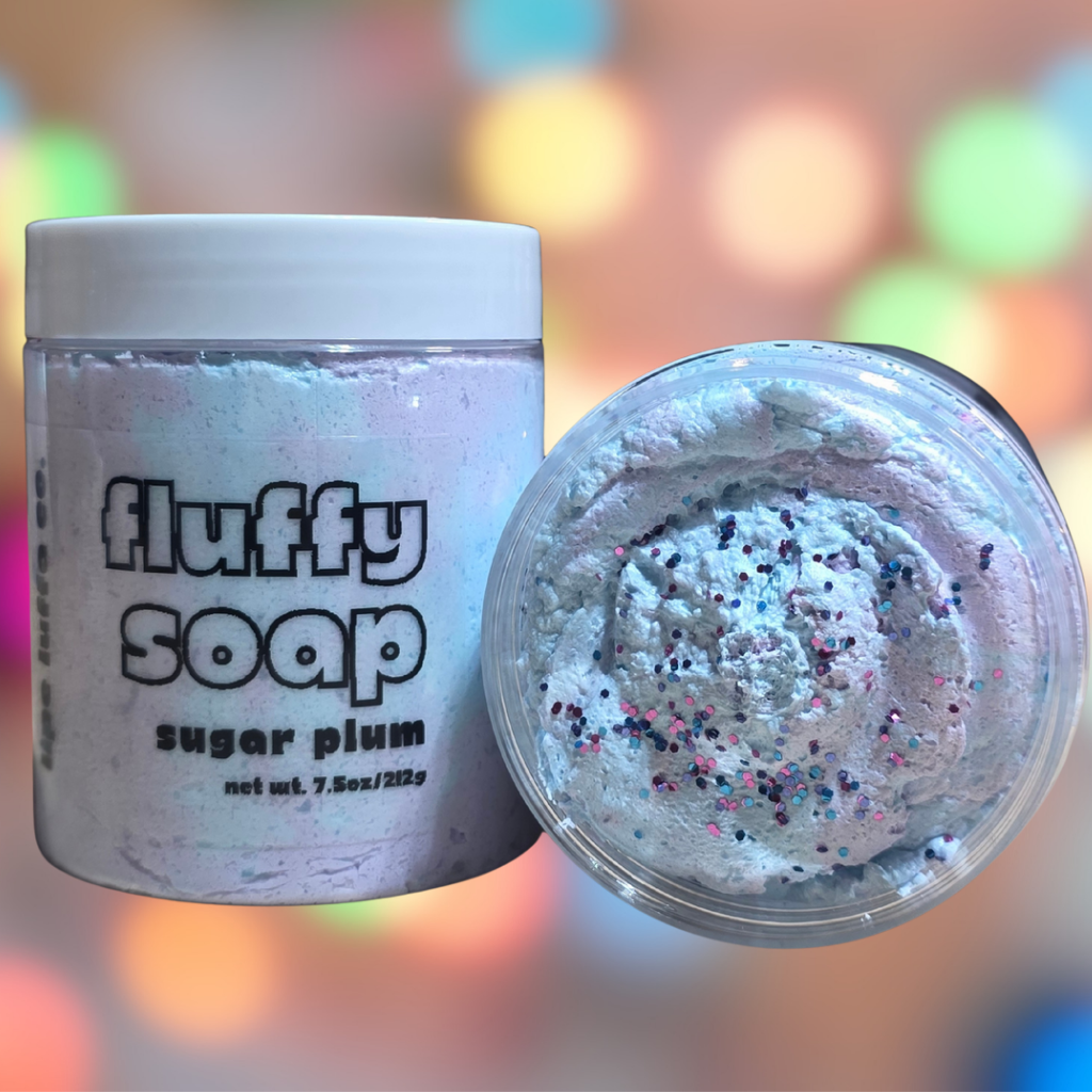 Sugar Plum Fluffy Soap