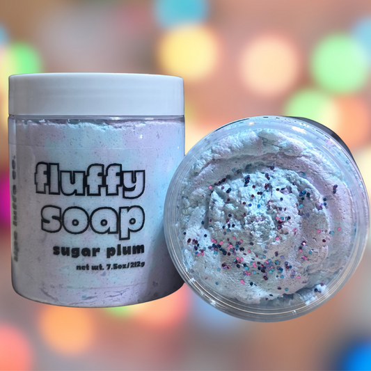 Sugar Plum Fluffy Soap