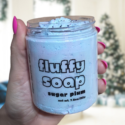 Sugar Plum Fluffy Soap