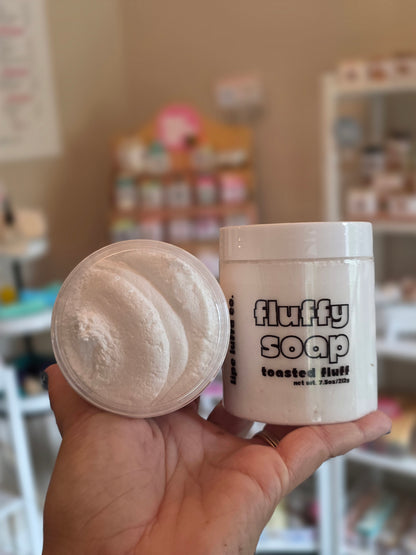 Toasted Fluff Fluffy Soap