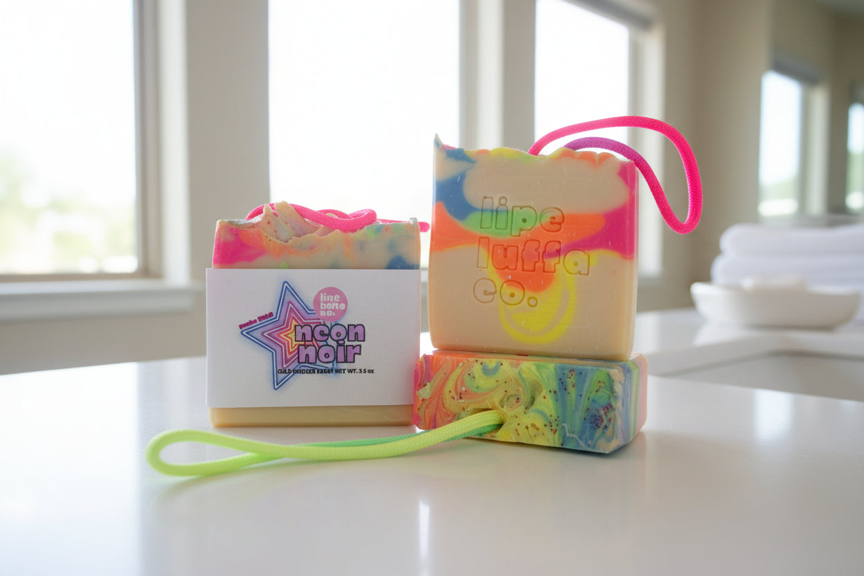 Neon Noir Artisan Soap