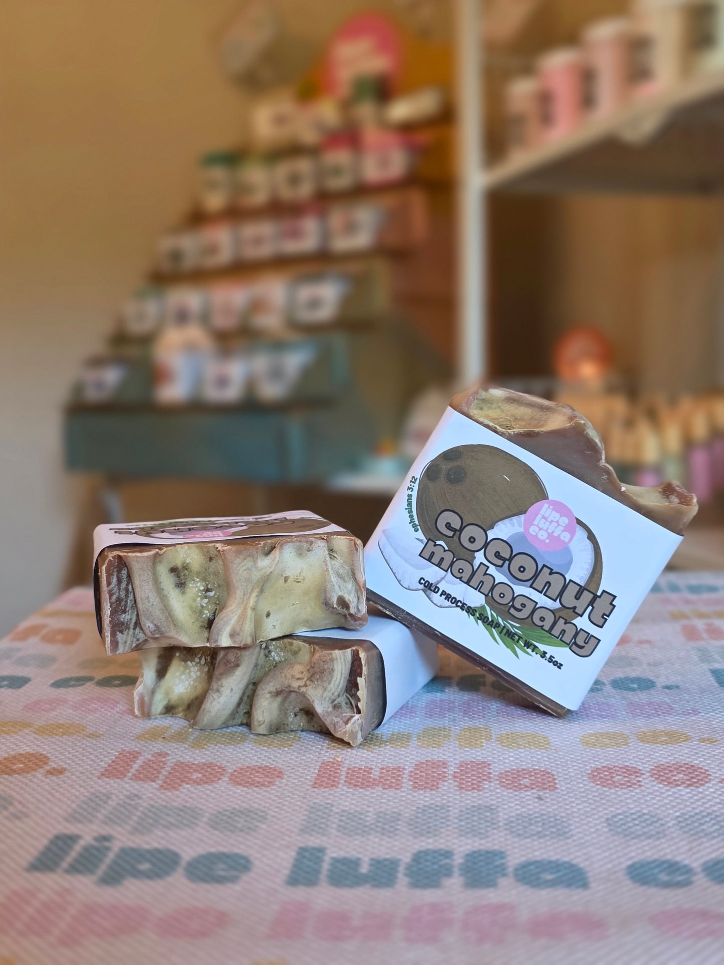 Coconut Mahogany Artisan Soap