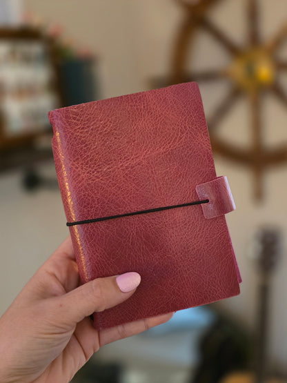 Passport Traveler Leather Journal – Handmade by Life Leather Goods